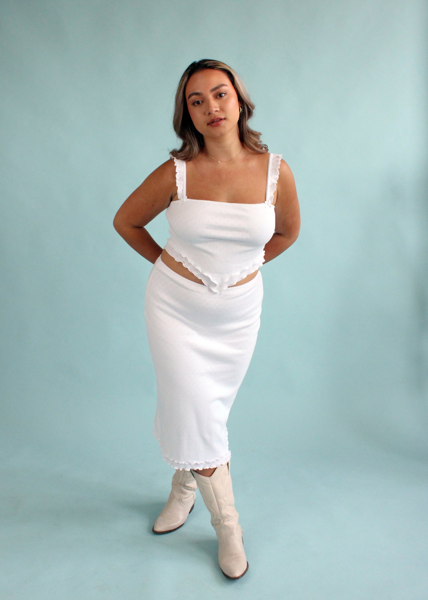 Dolly Handkerchief Top