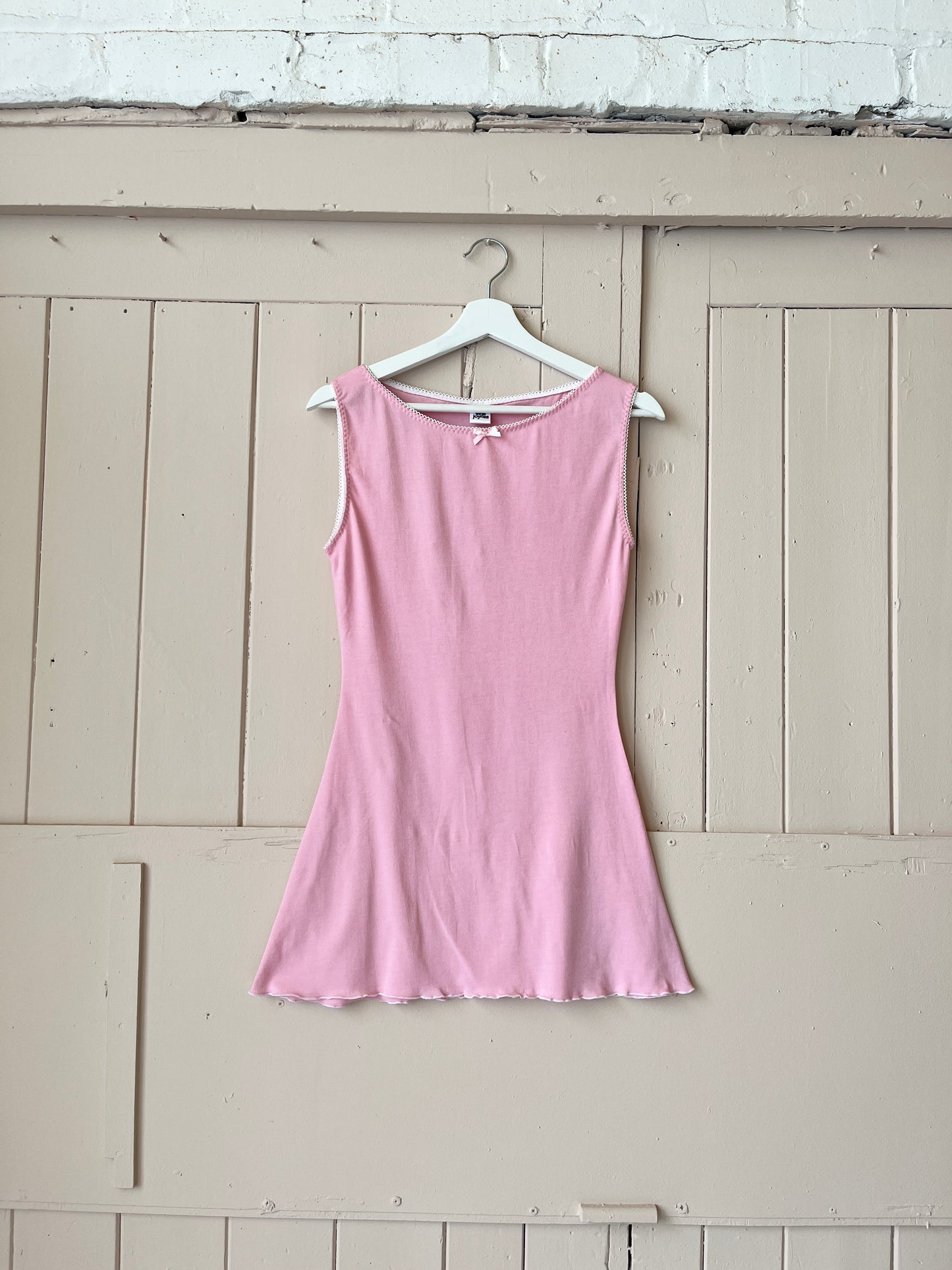 Pink A-Line Mini Dress - 8